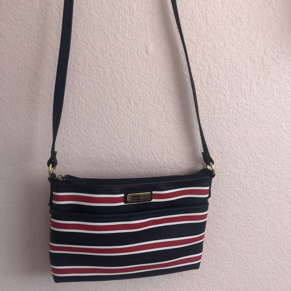 Tommy Hilfiger Crossbody Nautical Stripe Purse - Picture 5 of 6